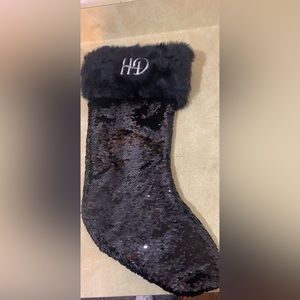 Very nice blank sequins Christmas stocking